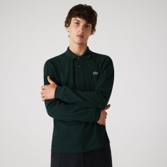 Мужское поло Lacoste L.12.21 Classic Fit с длинным рукавом