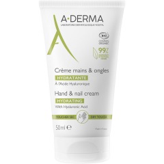 A-Derma Увлажняющий крем для рук и ногтей, 50 мл (A-Derma, Essential)