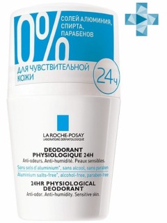 La Roche-Posay Дезодорант-ролик физиологический 24 ч, 50 мл (La Roche-Posay, Deodorant)