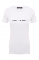 Хлопковая футболка Dolce & Gabbana