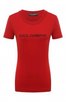 Хлопковая футболка Dolce & Gabbana