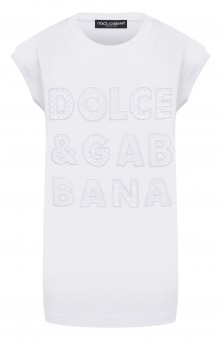 Хлопковая футболка Dolce & Gabbana