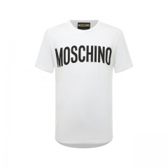 Хлопковая футболка Moschino