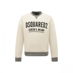 Хлопковый свитшот Dsquared2