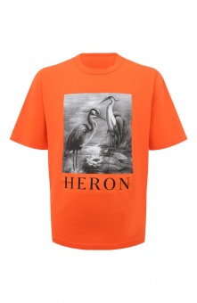 Хлопковая футболка Heron Preston