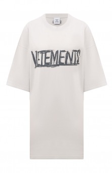 Хлопковая футболка VETEMENTS