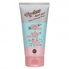 HOLIKA HOLIKA Глубоко очищающая пенка для лица Pig-clear dust out Deep Cleansing Foam