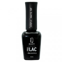 IQ BEAUTY Финишное покрытие для лака матовое PROLAC+bioceramics Matte top 12.5