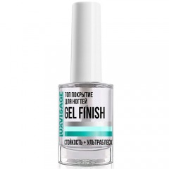 LUXVISAGE Топ покрытие для ногтей GEL FINISH 9.0