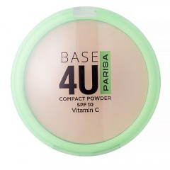 PARISA COSMETICS Пудра для лица прессованная Base4U PP-02