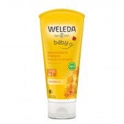 WELEDA Детский шампунь-гель для волос и тела Calendula