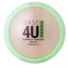 PARISA COSMETICS Пудра для лица прессованная Base4U PP-02