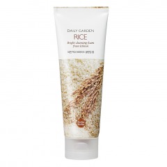 HOLIKA HOLIKA Очищающая пенка с рисом Daily Garden Rice Bright cleansing foam from Icheon