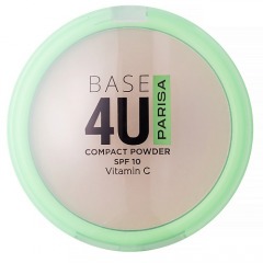 PARISA COSMETICS Пудра для лица прессованная Base4U PP-02